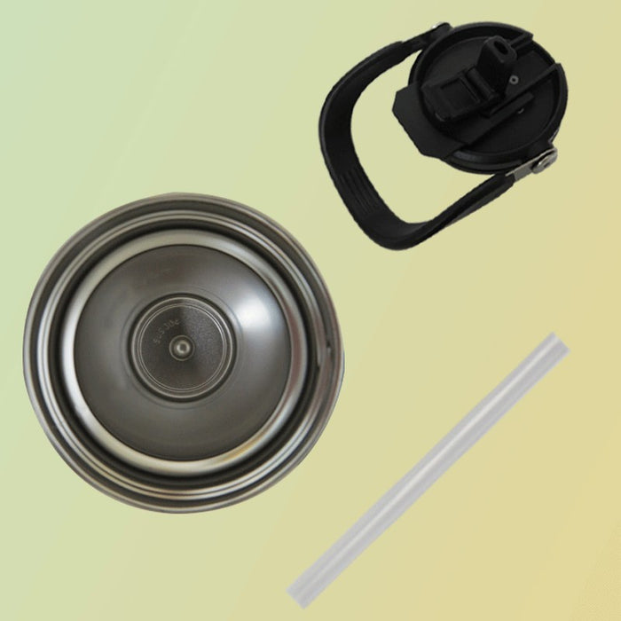 304 Stainless Steel Vacuum Cup With Double Drinking Mouth Design