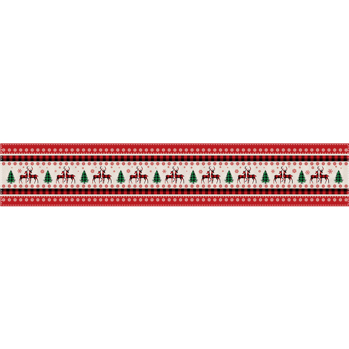 Christmas Table Runner Home Decoration Fabric