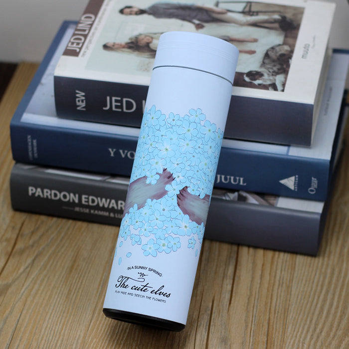portable stainless steel thermos mug