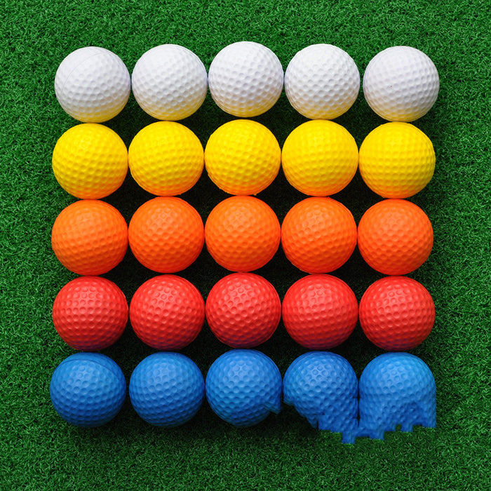 Lightweight Foam Golf Balls For Indoor Outdoor Golf Practice Balls PU Foam Training Sponge Golf Balls