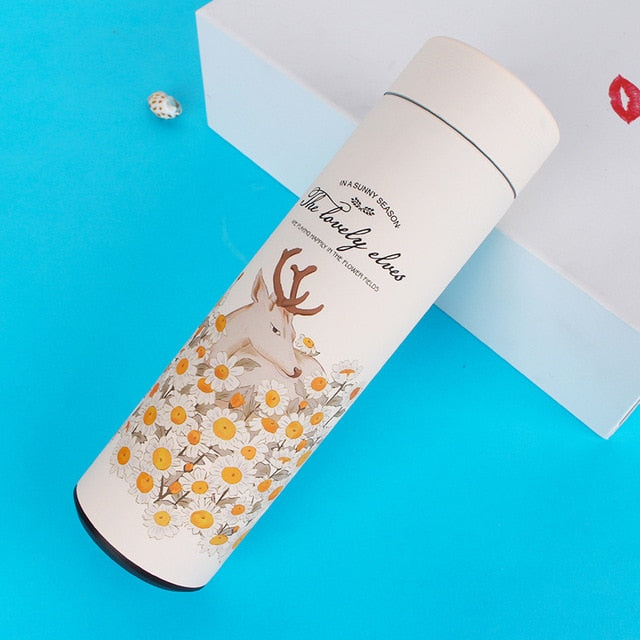 portable stainless steel thermos mug