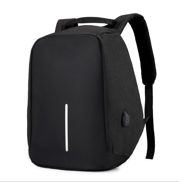 Borsa zaino multifunzionale per computer portatile con ricarica USB resistente all'acqua