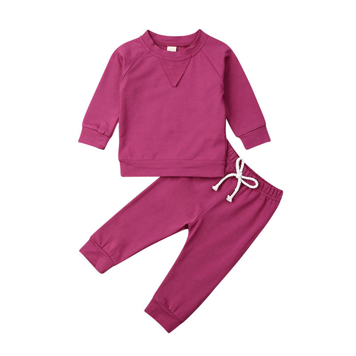 Roupas de bebê primavera e outono roupas de bebê terno unissex