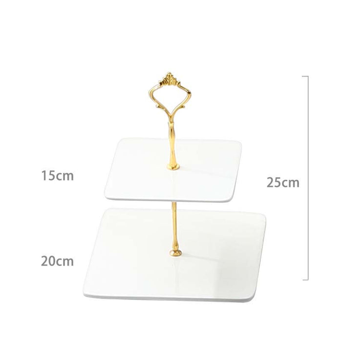 Vassoio per torta con decorazione per espositore da tavolo da dessert