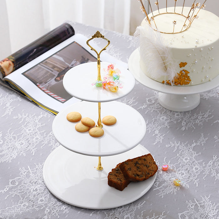 Vassoio per torta con decorazione per espositore da tavolo da dessert