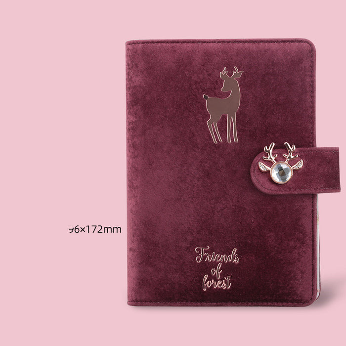 Never Mermaid Handbook A6 Loose-Leaf Notebook Detachable Loose-Leaf Notebook Book Refill Handbook Around Cute Girl Heart College Student Birthday Gift Girl
