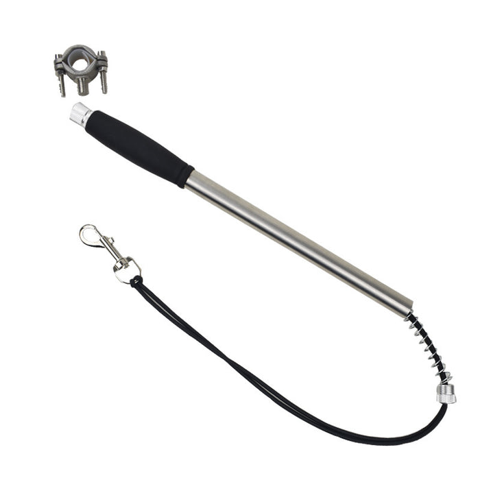 Correa de bicicleta de acero inoxidable para perros