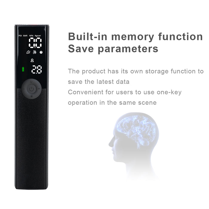 Smart Pump Car Bicycle Motorcycle Electric Pump Mountain Road Wireless Portable Air Inflator