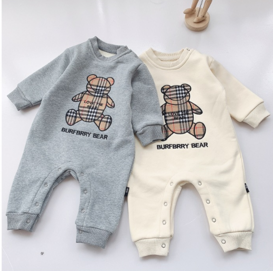 Barboteuse pour bébés garçons, barboteuse à la mode, vêtements pour enfants en bas âge, barboteuse pour filles, combinaisons à carreaux pour enfants, ours