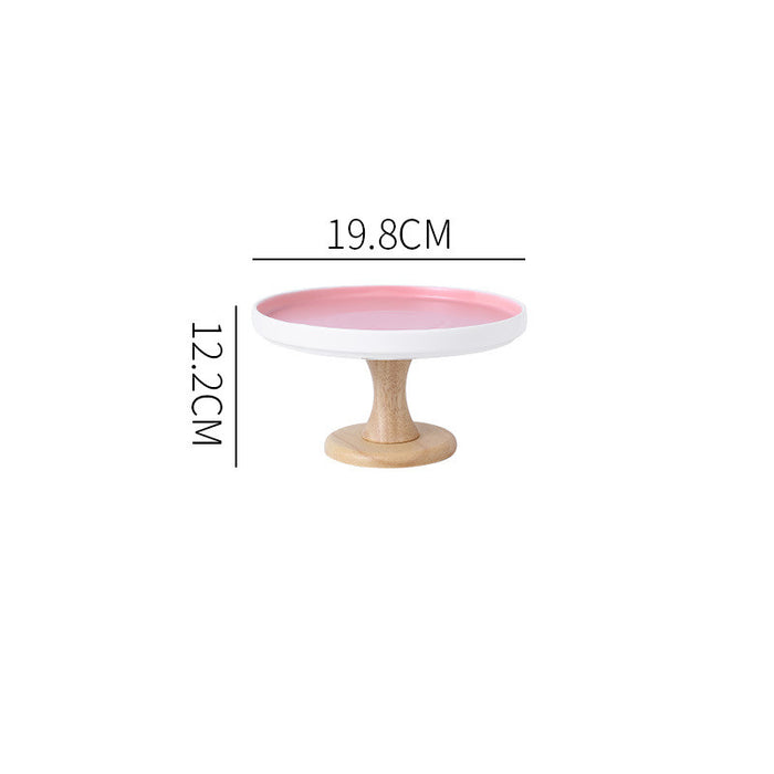 Set di espositori per decorazioni da tavola per dessert con vassoio per torte