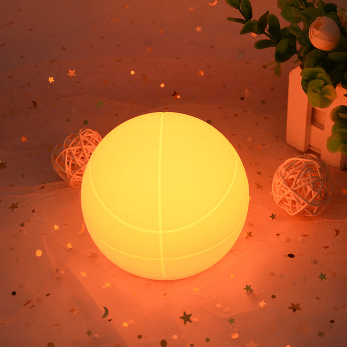 Basketball Silicone Night Lamp Racket