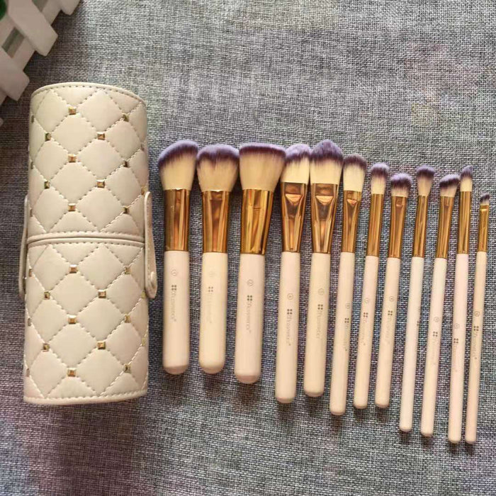 Make-up-Pinsel-Set mit 12 Make-up-Eimern