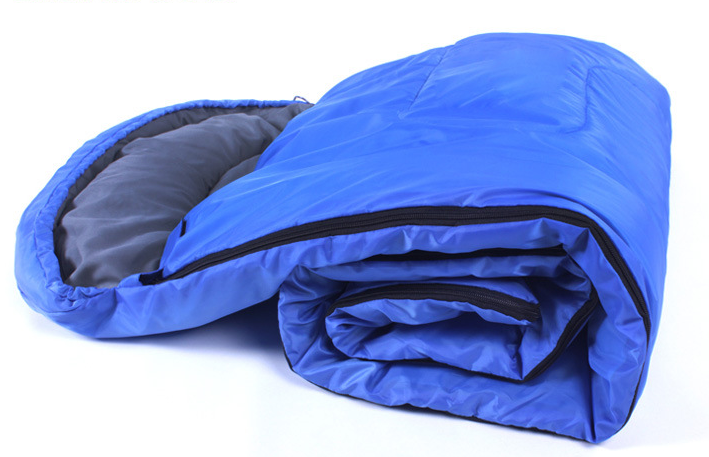Sac de couchage de Camping en plein air pour adultes, léger et Portable, imperméable, voyage, randonnée, avec bonnet