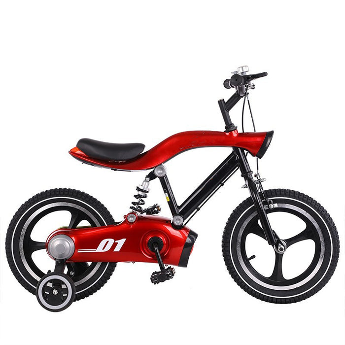 Bicicleta infantil de aço carbono alto com pedal leve musical