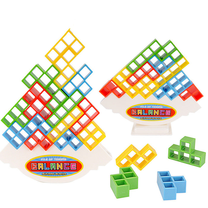 Jeux de société à empiler d'équilibre, blocs de tour pour enfants et adultes, jouets pour fêtes de famille, jeux de voyage, Puzzle pour garçons et filles, blocs de construction
