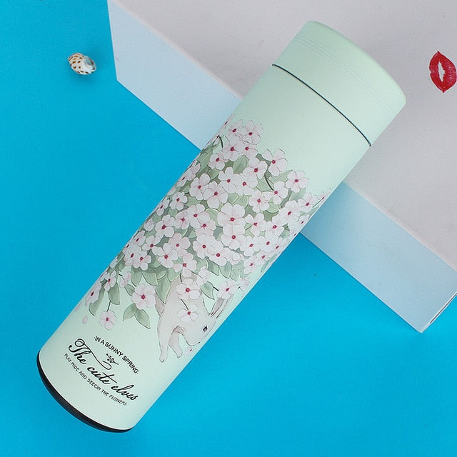 portable stainless steel thermos mug