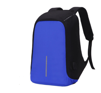 Borsa zaino multifunzionale per computer portatile con ricarica USB resistente all'acqua