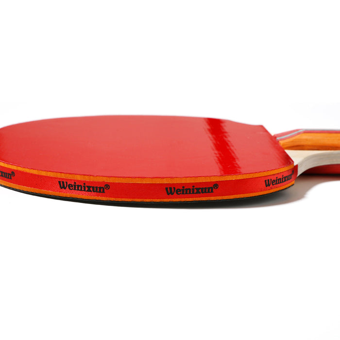 Raquette de ping-pong horizontale en caoutchouc inversé double