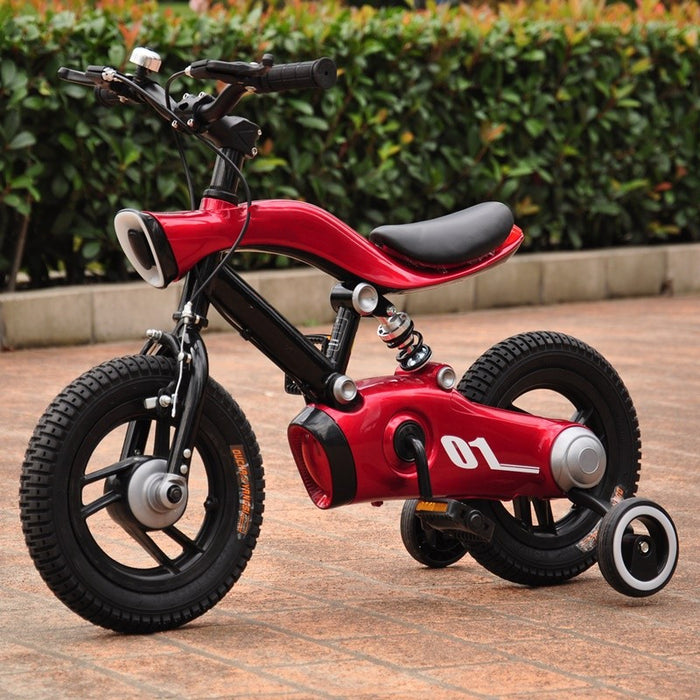 Bicicleta infantil de aço carbono alto com pedal leve musical