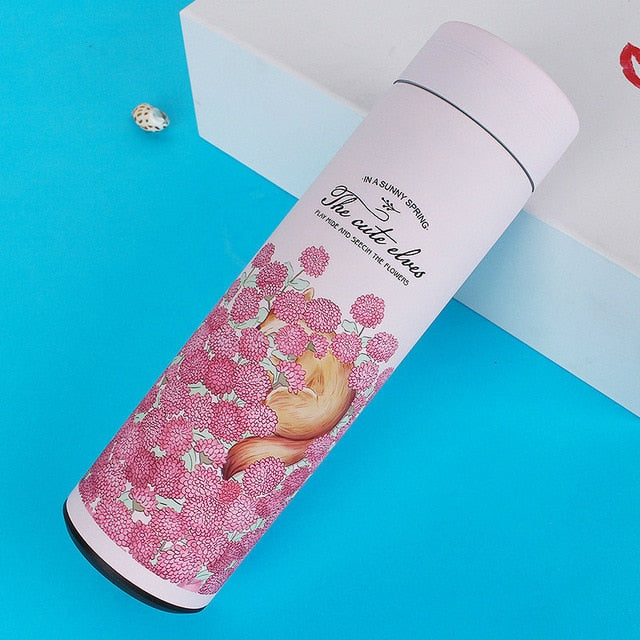 portable stainless steel thermos mug