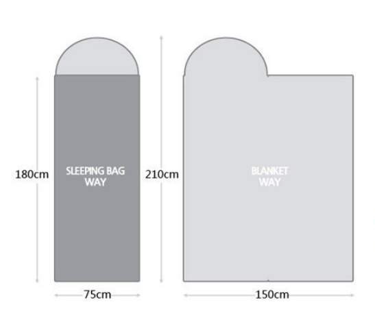 Sac de couchage de Camping en plein air pour adultes, léger et Portable, imperméable, voyage, randonnée, avec bonnet