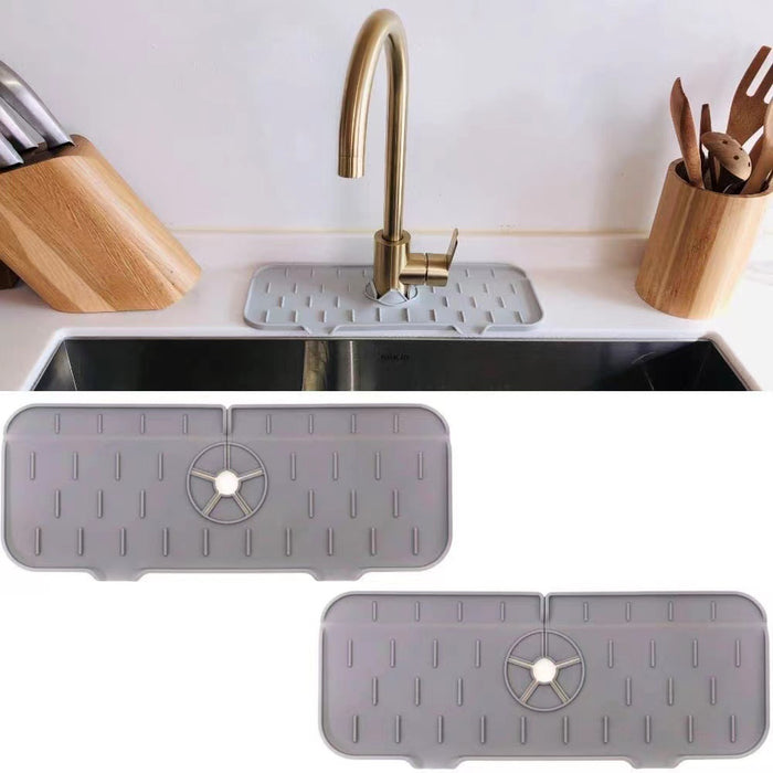 Küche Silikon Wasserhahn absorbierende Matte für Waschbecken Spritzschutz - Arbeitsplatte Schutz für Bad und Küche