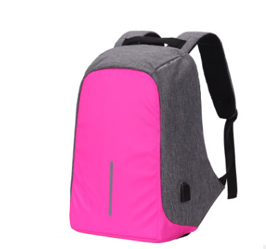 Borsa zaino multifunzionale per computer portatile con ricarica USB resistente all'acqua