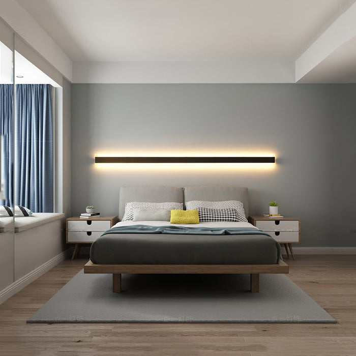 Candeeiro de parede LED longo minimalista