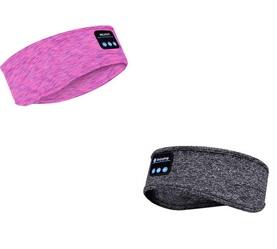 Kabellose Bluetooth-Kopfhörer zum Schlafen, Kopfband, dünn, weich, elastisch, bequem