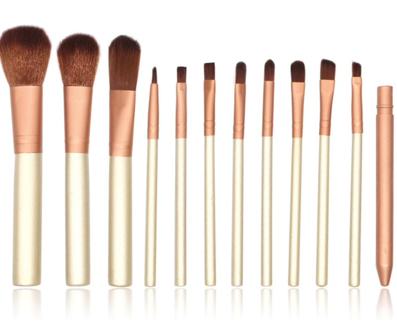 Make-up-Pinsel-Set mit 12 Make-up-Werkzeugen