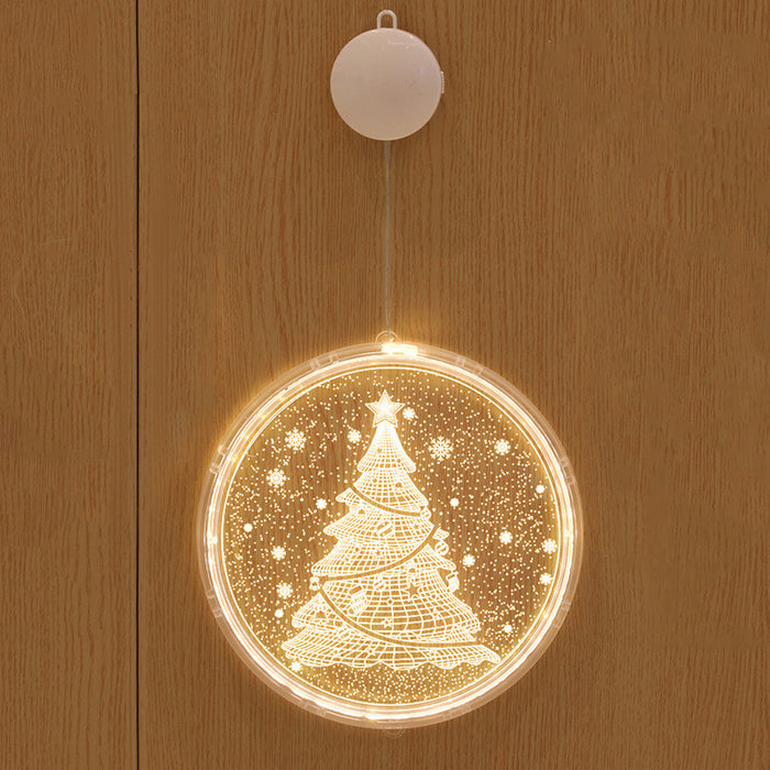 O Natal conduziu pequenas lanternas decorativas nos quartos