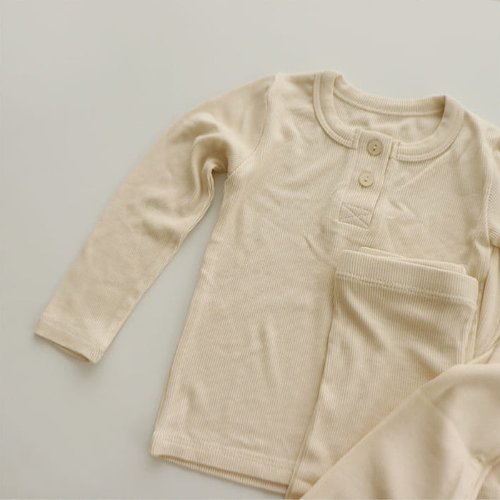 Bébé enfants pyjamas ensembles fille garçon vêtements de nuit costume automne enfants