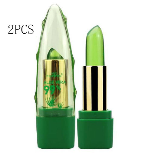 Aloe Vera Gel Farbwechselnder Lippenstift-Glanz-Feuchtigkeitsspender