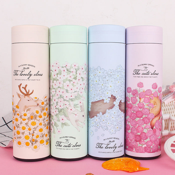 portable stainless steel thermos mug