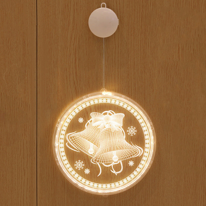 O Natal conduziu pequenas lanternas decorativas nos quartos