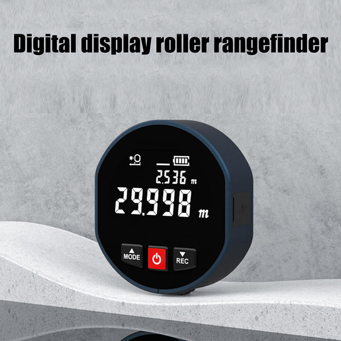 Curved Round Roller Electronic Ruler Roller & Laser Distance Measurement 2 in 1