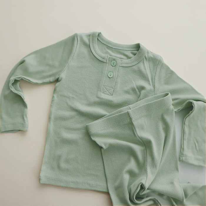 Bébé enfants pyjamas ensembles fille garçon vêtements de nuit costume automne enfants