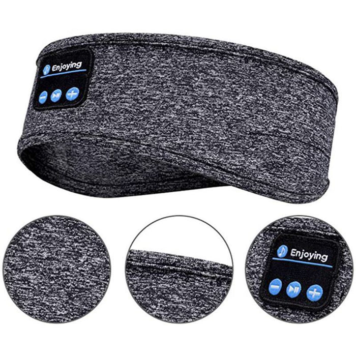 Kabellose Bluetooth-Kopfhörer zum Schlafen, Kopfband, dünn, weich, elastisch, bequem