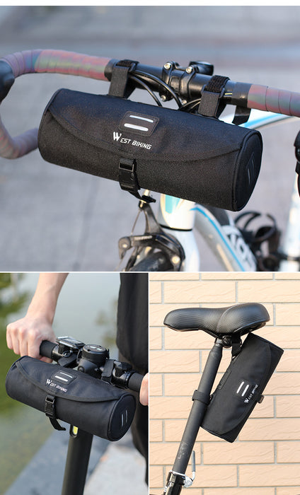 Multifunctional Bike Bag Scooter Electric Folding Bicycle Handlebar Bag Rainproof Frame Saddle Cycling Accessories