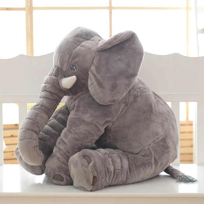 Soft comfort elephant plush toy pillow baby child sleeping companion pillow shell