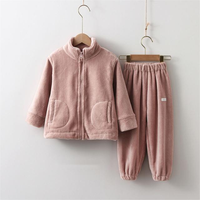 Roupas infantis terno infantil suéter quente menina moletom com capuz de lã