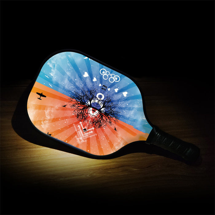 Printed Racket Trend Carbon Fiber