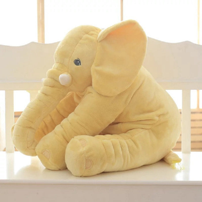 Soft comfort elephant plush toy pillow baby child sleeping companion pillow shell