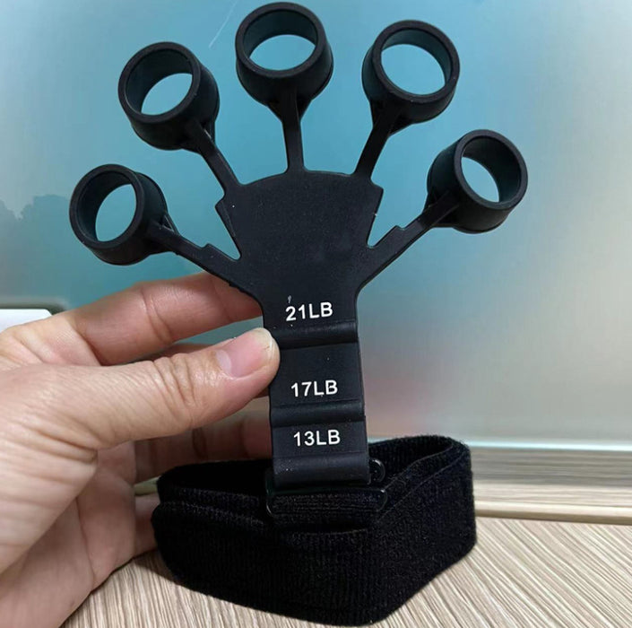 Silikon-Griffgerät, Fingerübungsstrecker, Fingergreifer, Krafttrainer