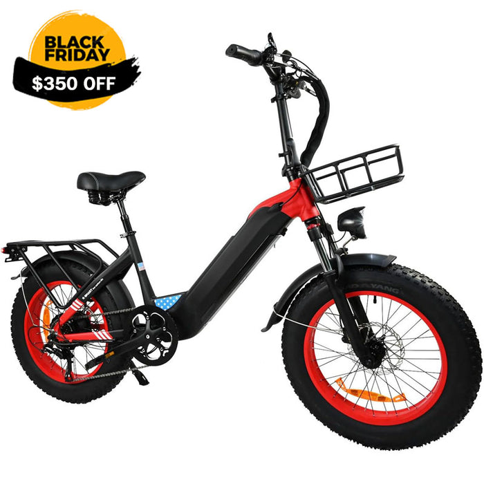 Bicicleta elétrica para adultos, moto de neve, bicicleta com pneu grosso de 20 x 4 polegadas, bicicleta elétrica com motor de 500 W, bicicleta elétrica de montanha de 25 MPH