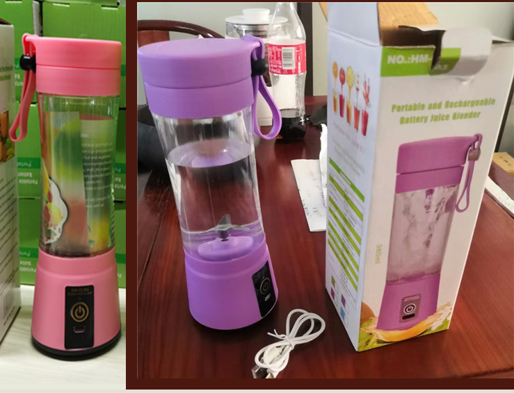 Tragbarer Mixer mit wiederaufladbarem USB-Mini-Küchen-Fruchtsaftmixer