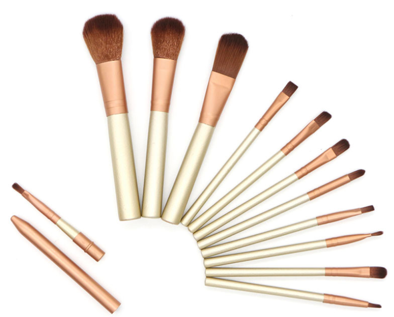 Make-up-Pinsel-Set mit 12 Make-up-Werkzeugen