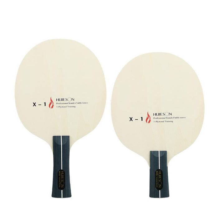 Raquetes de tênis de mesa 5 camadas de treinamento Shakehand Grip Pen-hold Grip