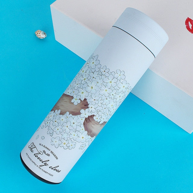 portable stainless steel thermos mug