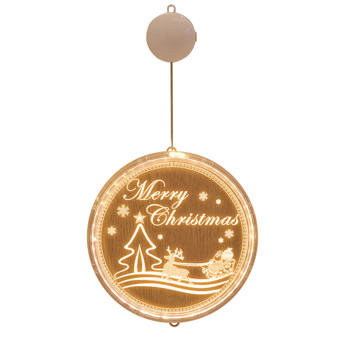 O Natal conduziu pequenas lanternas decorativas nos quartos